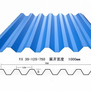 750型建筑用彩涂压型250GD350GD  